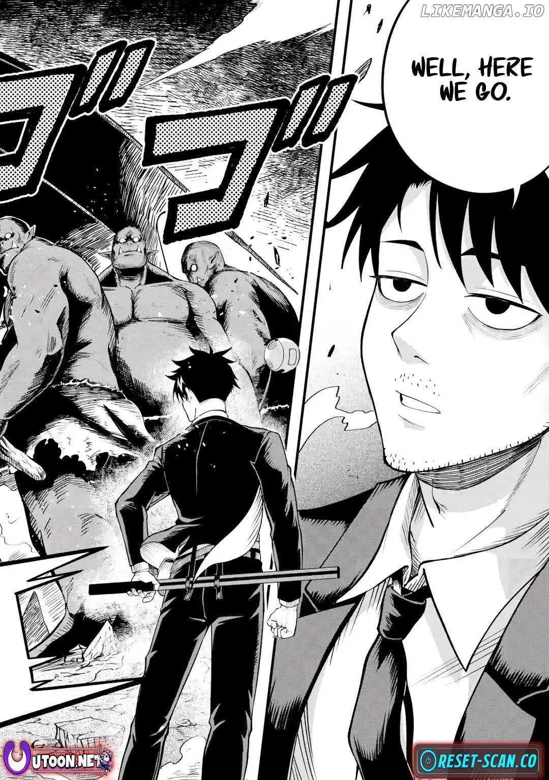 Shachiku Kensei, Haishinsha ni Naru: Black Guild Kaishain, Ukkari Kaisha-you Kaisen de S-kyuu Monster o Aite ni Musou Suru Tokoro o Zenkoku Haishin Shiteshimau Chapter 1 — Page 53