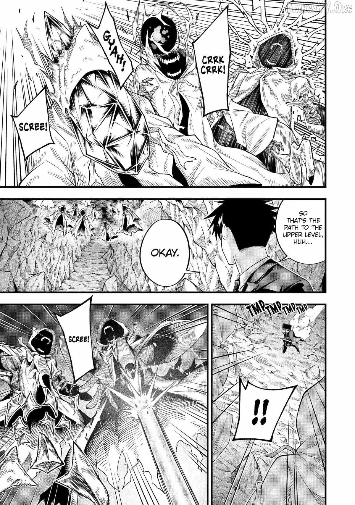 Shachiku Kensei, Haishinsha ni Naru: Black Guild Kaishain, Ukkari Kaisha-you Kaisen de S-kyuu Monster o Aite ni Musou Suru Tokoro o Zenkoku Haishin Shiteshimau Chapter 10 — Page 4