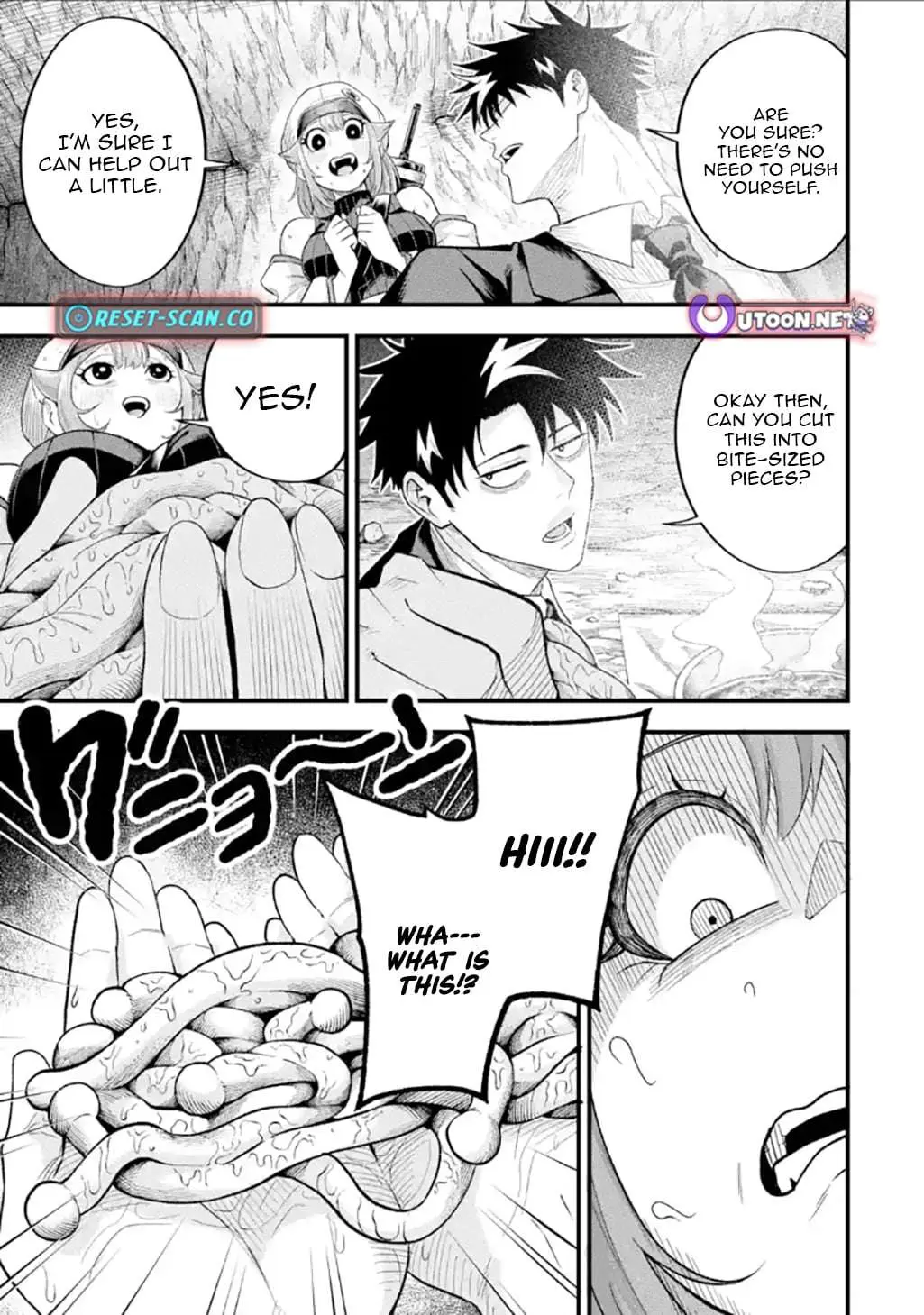 Shachiku Kensei, Haishinsha ni Naru: Black Guild Kaishain, Ukkari Kaisha-you Kaisen de S-kyuu Monster o Aite ni Musou Suru Tokoro o Zenkoku Haishin Shiteshimau Chapter 11.1 — Page 6