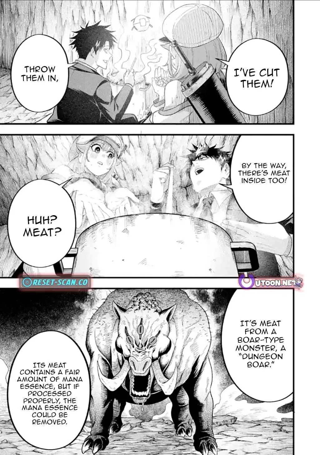 Shachiku Kensei, Haishinsha ni Naru: Black Guild Kaishain, Ukkari Kaisha-you Kaisen de S-kyuu Monster o Aite ni Musou Suru Tokoro o Zenkoku Haishin Shiteshimau Chapter 11.1 — Page 10