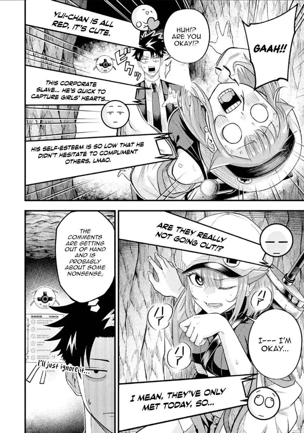 Shachiku Kensei, Haishinsha ni Naru: Black Guild Kaishain, Ukkari Kaisha-you Kaisen de S-kyuu Monster o Aite ni Musou Suru Tokoro o Zenkoku Haishin Shiteshimau Chapter 11.2 — Page 4