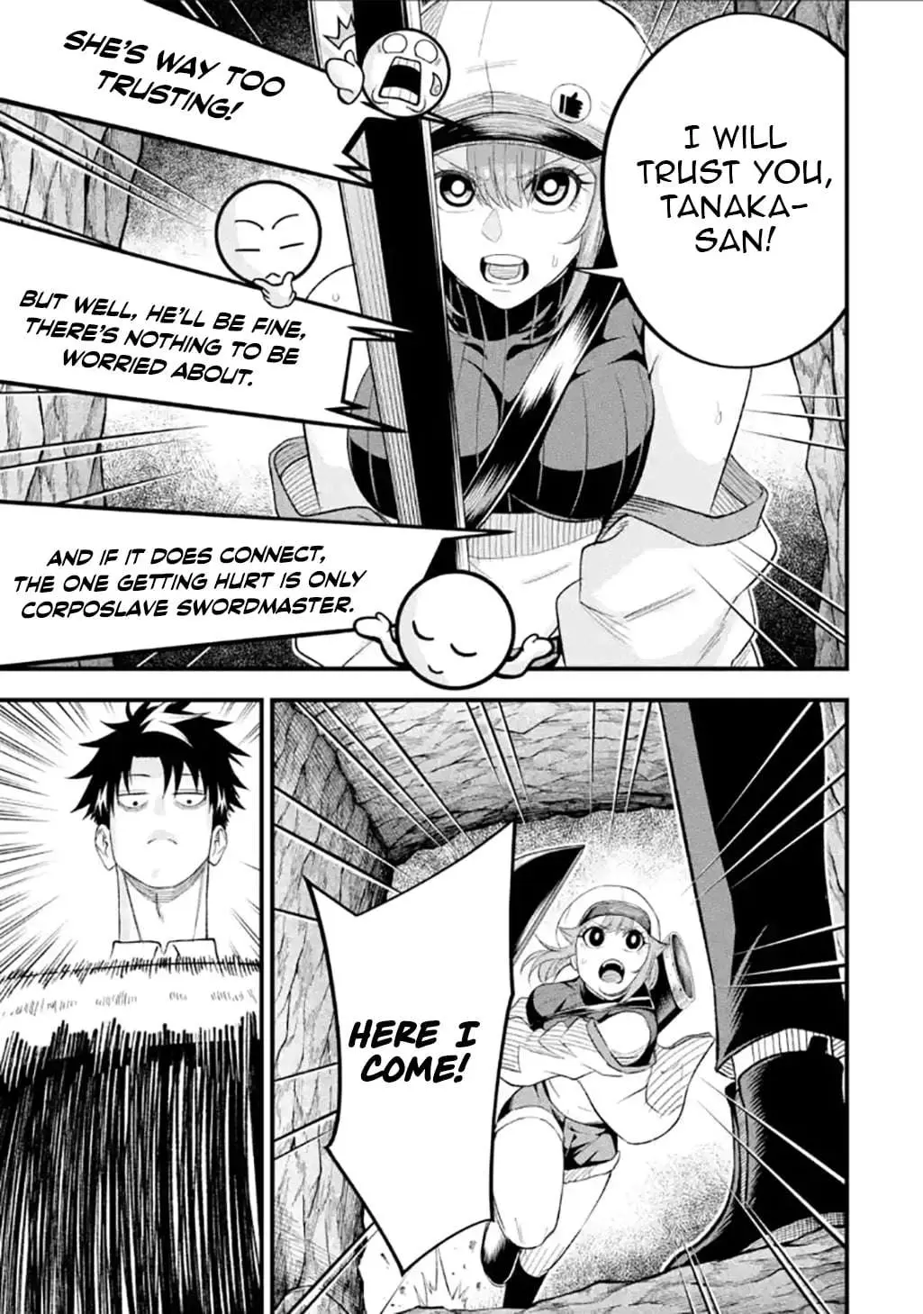 Shachiku Kensei, Haishinsha ni Naru: Black Guild Kaishain, Ukkari Kaisha-you Kaisen de S-kyuu Monster o Aite ni Musou Suru Tokoro o Zenkoku Haishin Shiteshimau Chapter 11.2 — Page 11