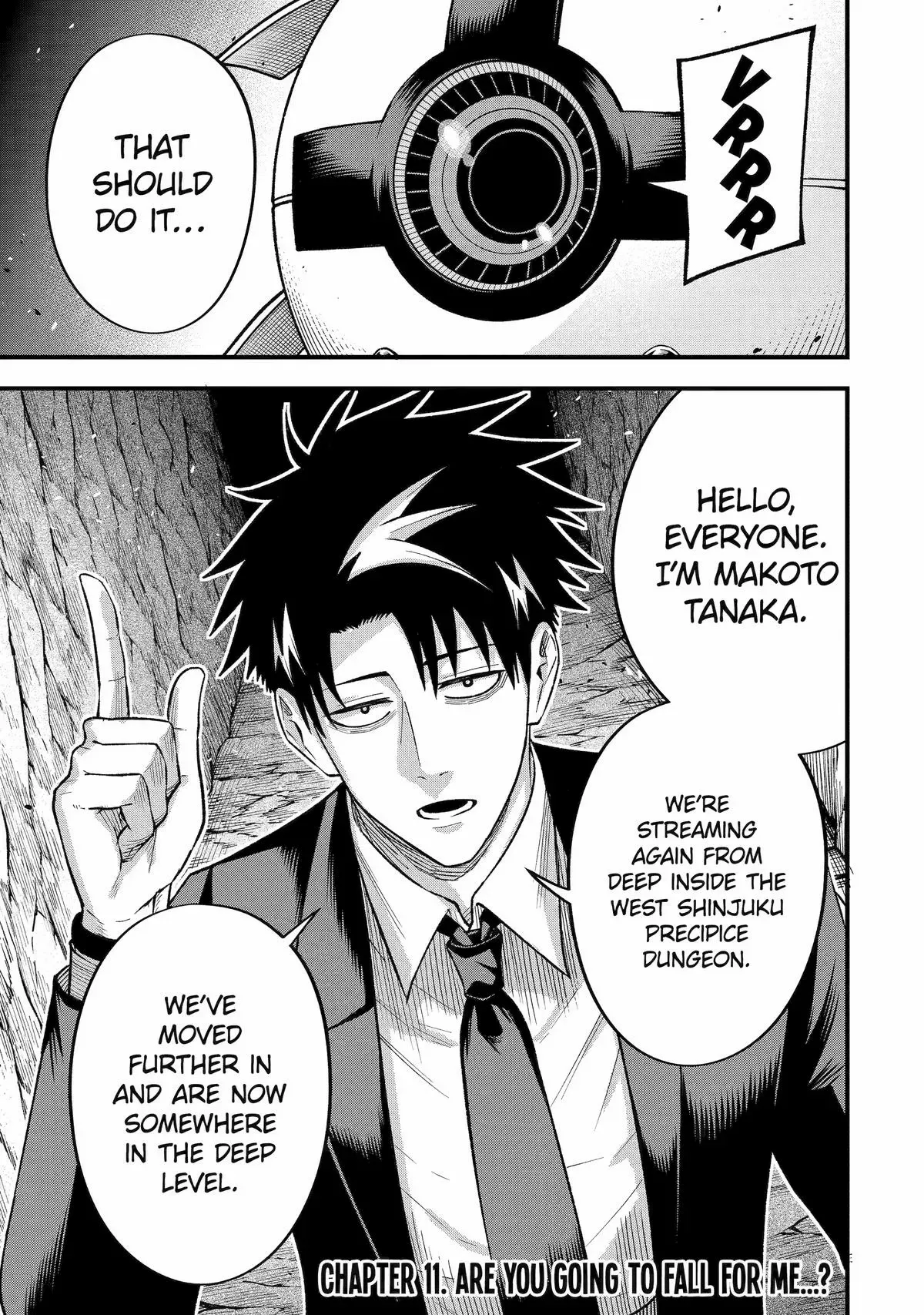 Shachiku Kensei, Haishinsha ni Naru: Black Guild Kaishain, Ukkari Kaisha-you Kaisen de S-kyuu Monster o Aite ni Musou Suru Tokoro o Zenkoku Haishin Shiteshimau Chapter 11 — Page 2