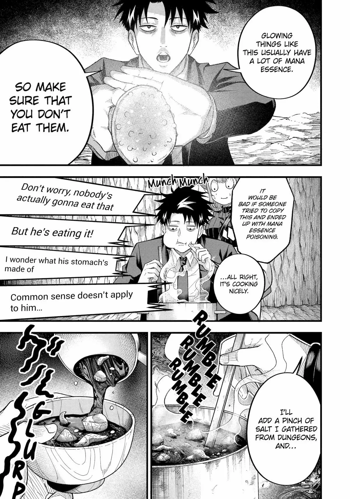Shachiku Kensei, Haishinsha ni Naru: Black Guild Kaishain, Ukkari Kaisha-you Kaisen de S-kyuu Monster o Aite ni Musou Suru Tokoro o Zenkoku Haishin Shiteshimau Chapter 11 — Page 12