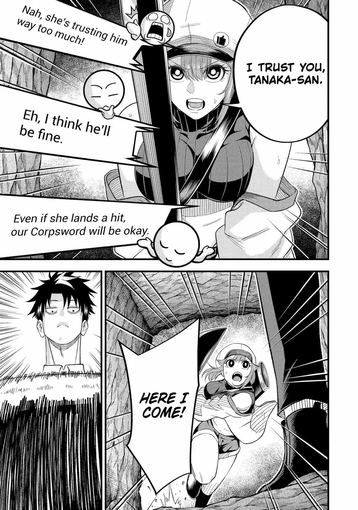 Shachiku Kensei, Haishinsha ni Naru: Black Guild Kaishain, Ukkari Kaisha-you Kaisen de S-kyuu Monster o Aite ni Musou Suru Tokoro o Zenkoku Haishin Shiteshimau Chapter 11 — Page 30