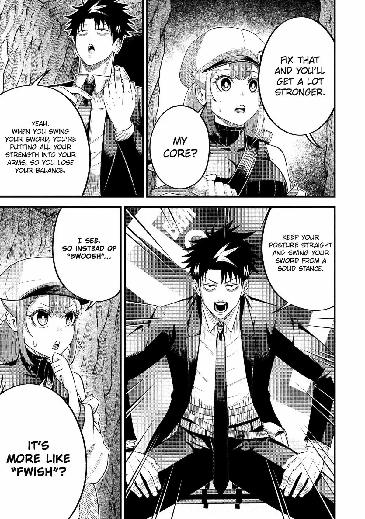 Shachiku Kensei, Haishinsha ni Naru: Black Guild Kaishain, Ukkari Kaisha-you Kaisen de S-kyuu Monster o Aite ni Musou Suru Tokoro o Zenkoku Haishin Shiteshimau Chapter 11 — Page 32