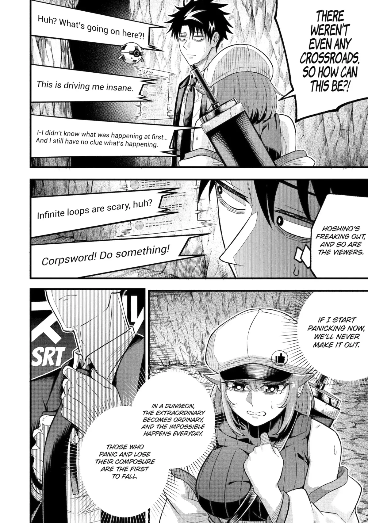 Shachiku Kensei, Haishinsha ni Naru: Black Guild Kaishain, Ukkari Kaisha-you Kaisen de S-kyuu Monster o Aite ni Musou Suru Tokoro o Zenkoku Haishin Shiteshimau Chapter 12.1 — Page 4