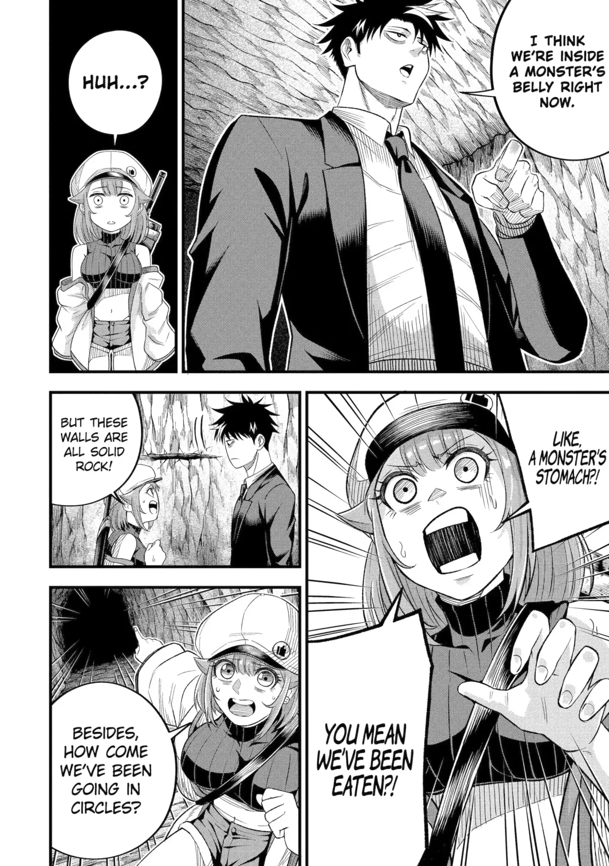 Shachiku Kensei, Haishinsha ni Naru: Black Guild Kaishain, Ukkari Kaisha-you Kaisen de S-kyuu Monster o Aite ni Musou Suru Tokoro o Zenkoku Haishin Shiteshimau Chapter 12.1 — Page 8