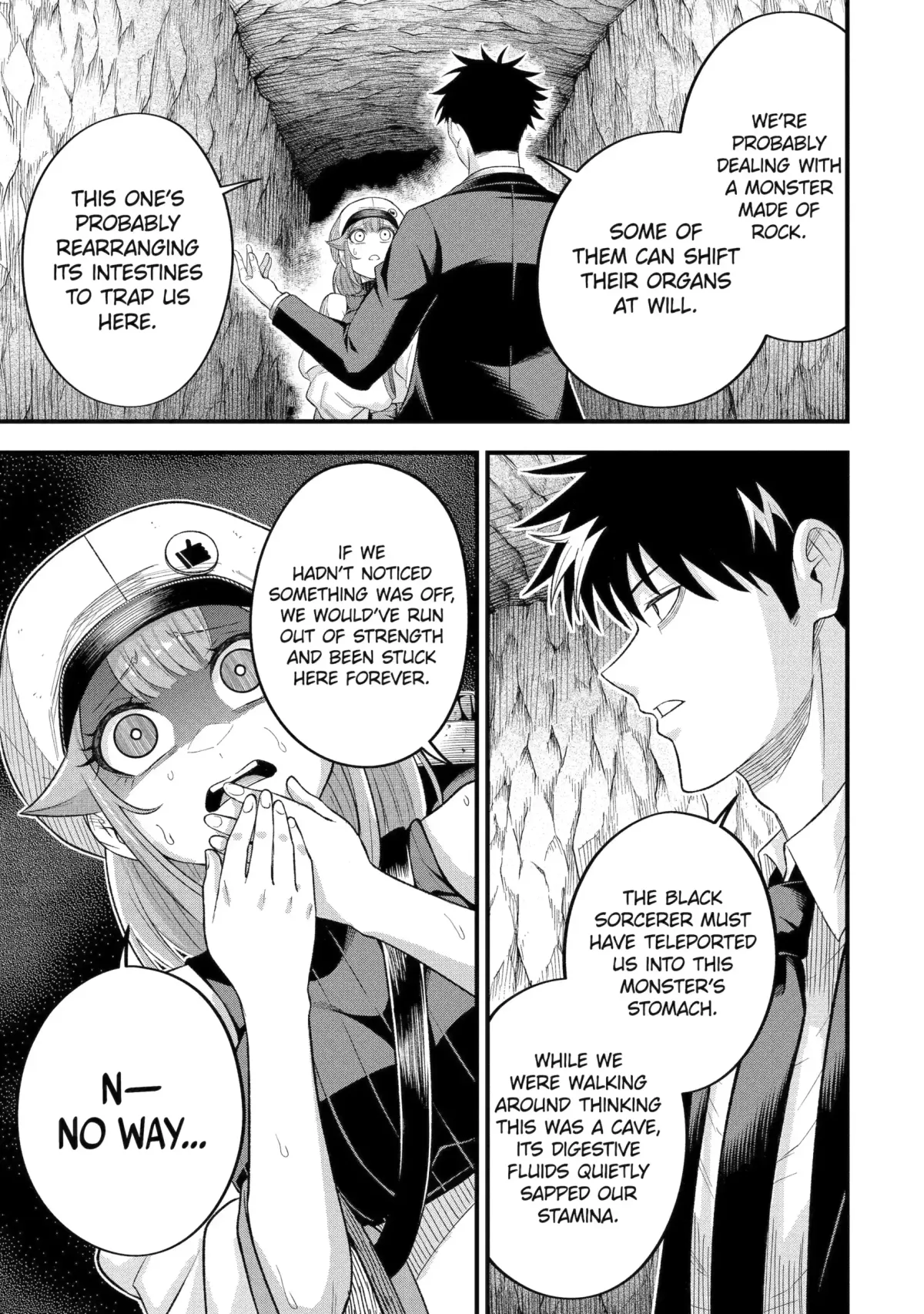 Shachiku Kensei, Haishinsha ni Naru: Black Guild Kaishain, Ukkari Kaisha-you Kaisen de S-kyuu Monster o Aite ni Musou Suru Tokoro o Zenkoku Haishin Shiteshimau Chapter 12.1 — Page 9