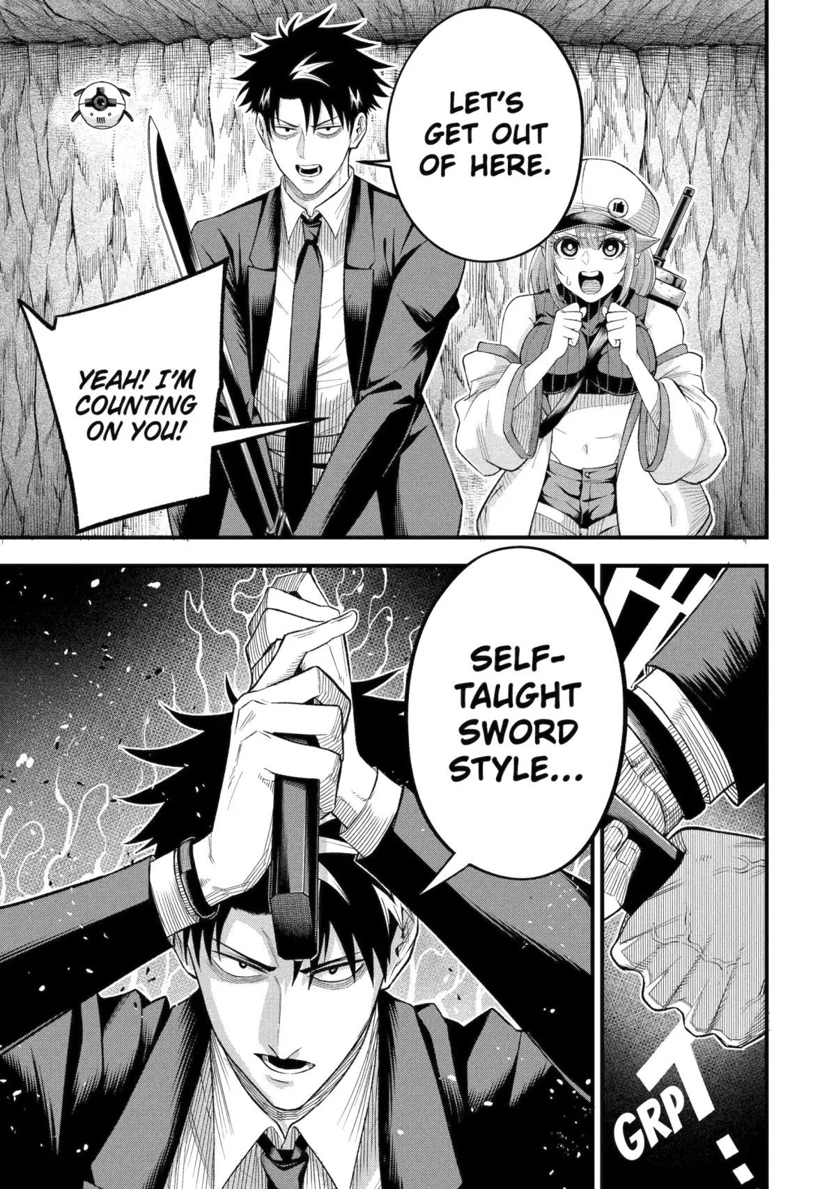 Shachiku Kensei, Haishinsha ni Naru: Black Guild Kaishain, Ukkari Kaisha-you Kaisen de S-kyuu Monster o Aite ni Musou Suru Tokoro o Zenkoku Haishin Shiteshimau Chapter 12.1 — Page 11