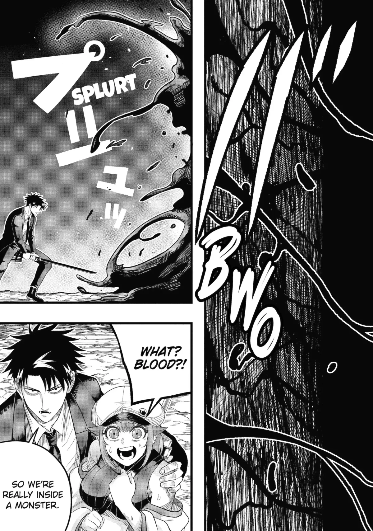 Shachiku Kensei, Haishinsha ni Naru: Black Guild Kaishain, Ukkari Kaisha-you Kaisen de S-kyuu Monster o Aite ni Musou Suru Tokoro o Zenkoku Haishin Shiteshimau Chapter 12.1 — Page 13