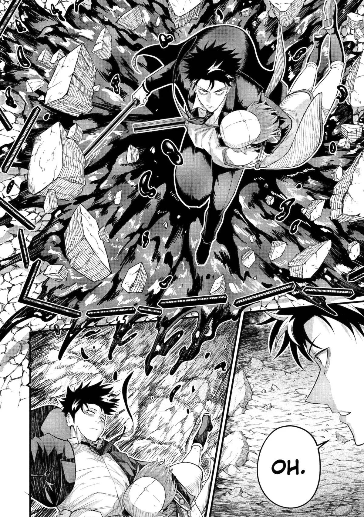 Shachiku Kensei, Haishinsha ni Naru: Black Guild Kaishain, Ukkari Kaisha-you Kaisen de S-kyuu Monster o Aite ni Musou Suru Tokoro o Zenkoku Haishin Shiteshimau Chapter 12.2 — Page 1