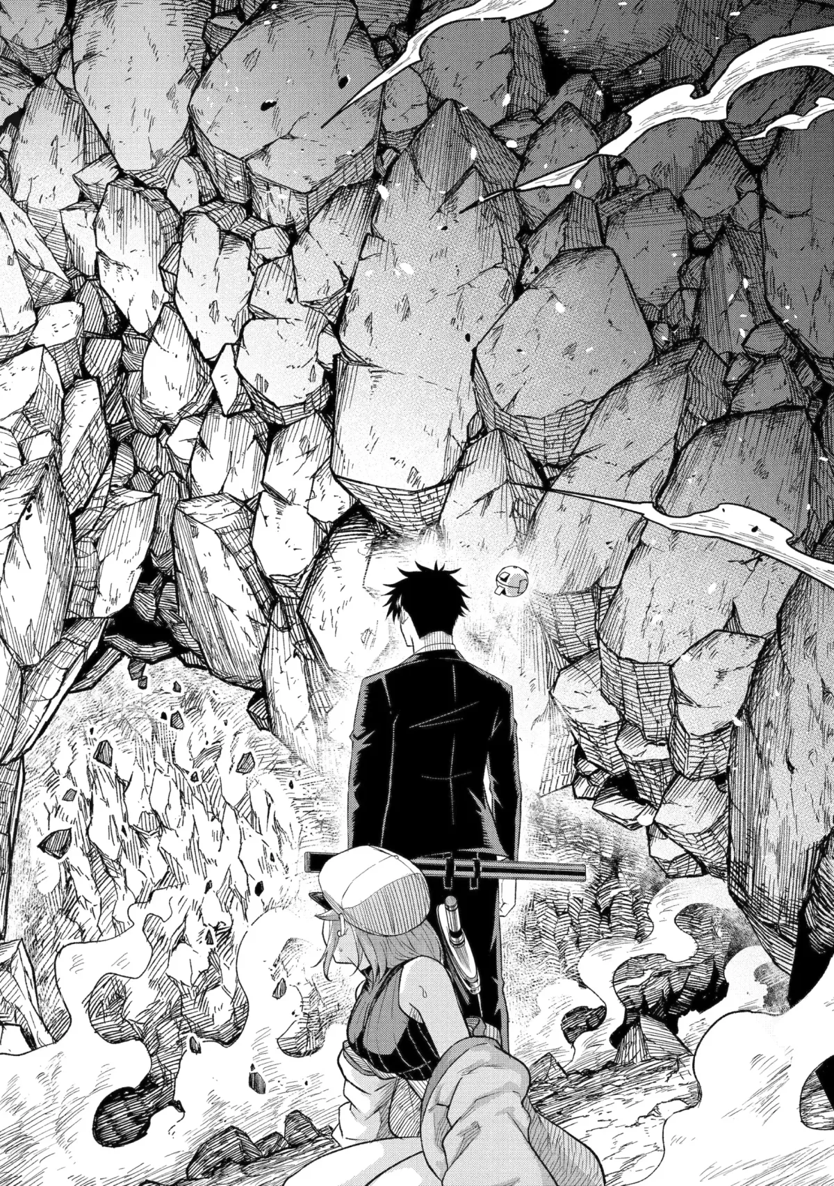 Shachiku Kensei, Haishinsha ni Naru: Black Guild Kaishain, Ukkari Kaisha-you Kaisen de S-kyuu Monster o Aite ni Musou Suru Tokoro o Zenkoku Haishin Shiteshimau Chapter 12.2 — Page 3