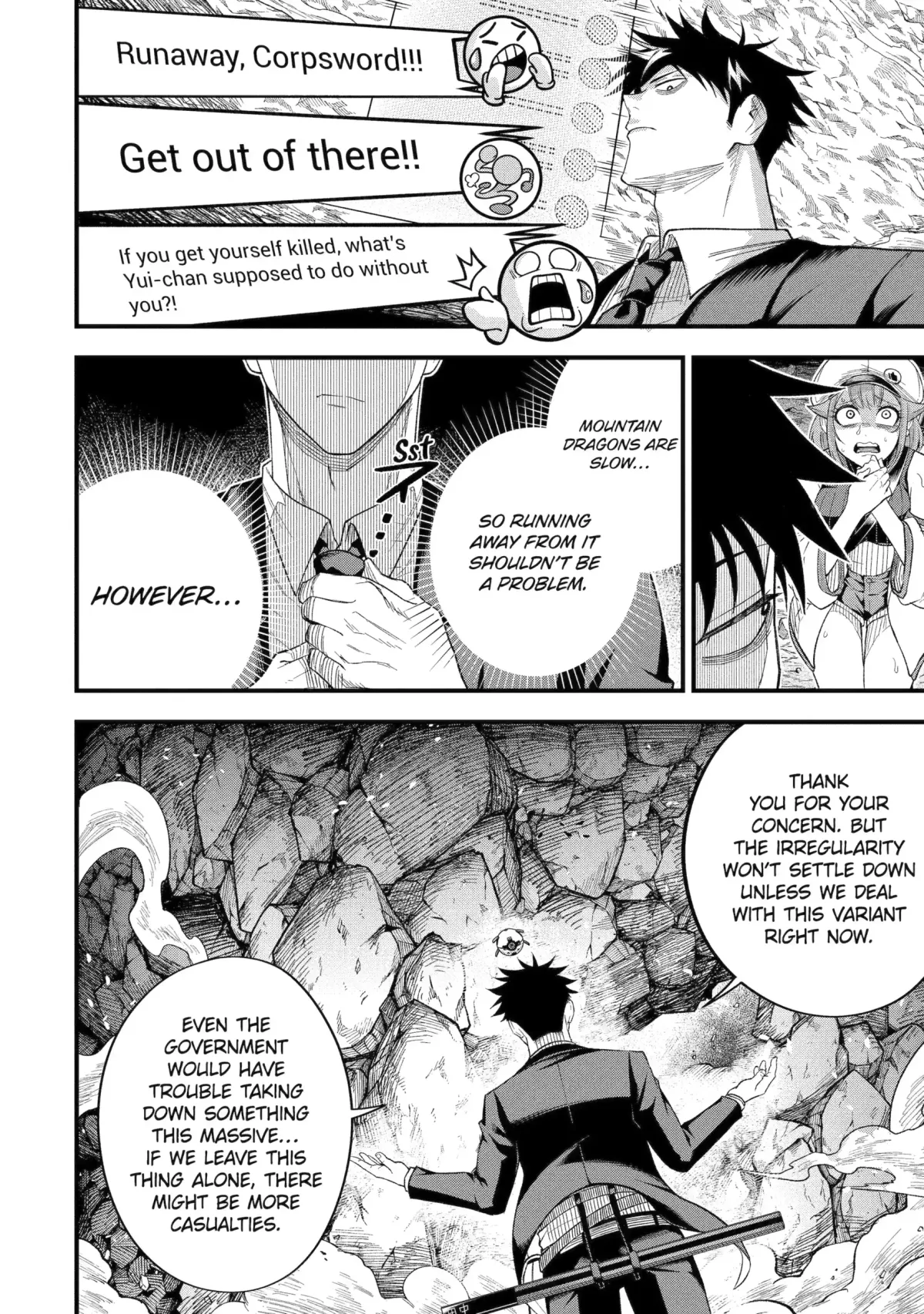 Shachiku Kensei, Haishinsha ni Naru: Black Guild Kaishain, Ukkari Kaisha-you Kaisen de S-kyuu Monster o Aite ni Musou Suru Tokoro o Zenkoku Haishin Shiteshimau Chapter 12.2 — Page 7