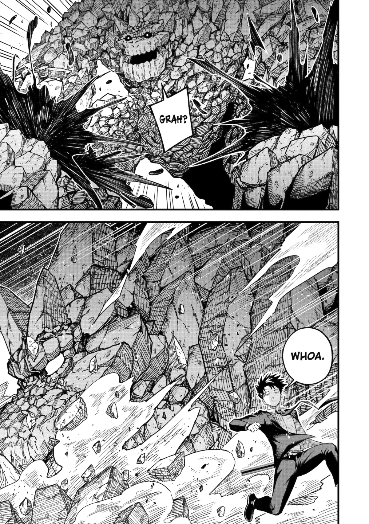 Shachiku Kensei, Haishinsha ni Naru: Black Guild Kaishain, Ukkari Kaisha-you Kaisen de S-kyuu Monster o Aite ni Musou Suru Tokoro o Zenkoku Haishin Shiteshimau Chapter 13.1 — Page 7