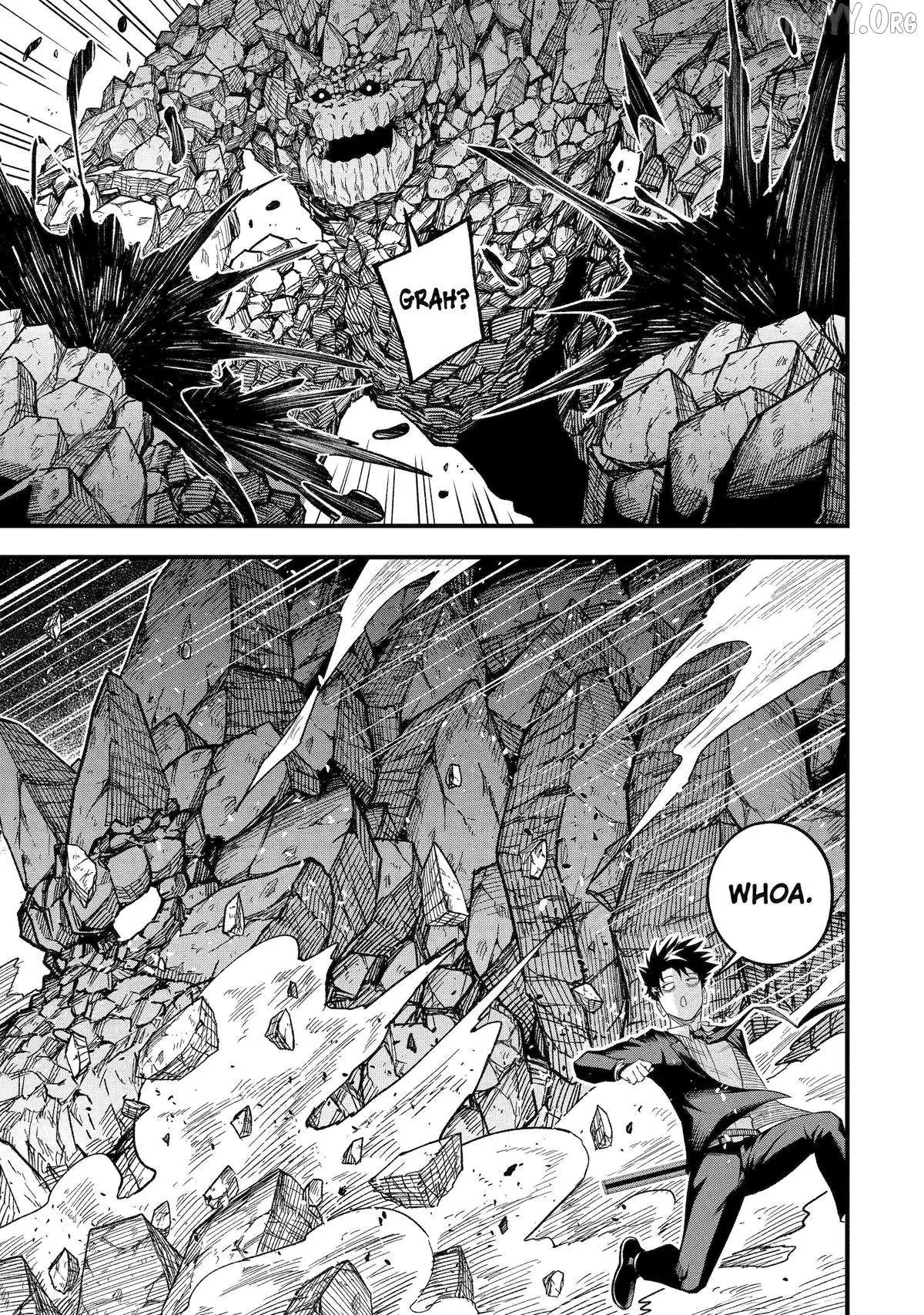 Shachiku Kensei, Haishinsha ni Naru: Black Guild Kaishain, Ukkari Kaisha-you Kaisen de S-kyuu Monster o Aite ni Musou Suru Tokoro o Zenkoku Haishin Shiteshimau Chapter 13 — Page 7