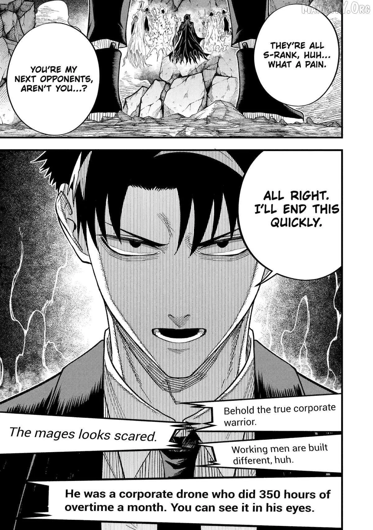 Shachiku Kensei, Haishinsha ni Naru: Black Guild Kaishain, Ukkari Kaisha-you Kaisen de S-kyuu Monster o Aite ni Musou Suru Tokoro o Zenkoku Haishin Shiteshimau Chapter 13 — Page 16