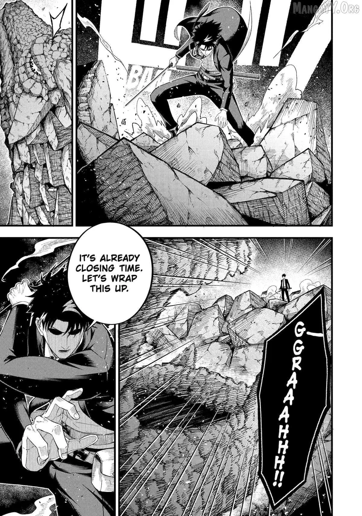 Shachiku Kensei, Haishinsha ni Naru: Black Guild Kaishain, Ukkari Kaisha-you Kaisen de S-kyuu Monster o Aite ni Musou Suru Tokoro o Zenkoku Haishin Shiteshimau Chapter 13 — Page 35
