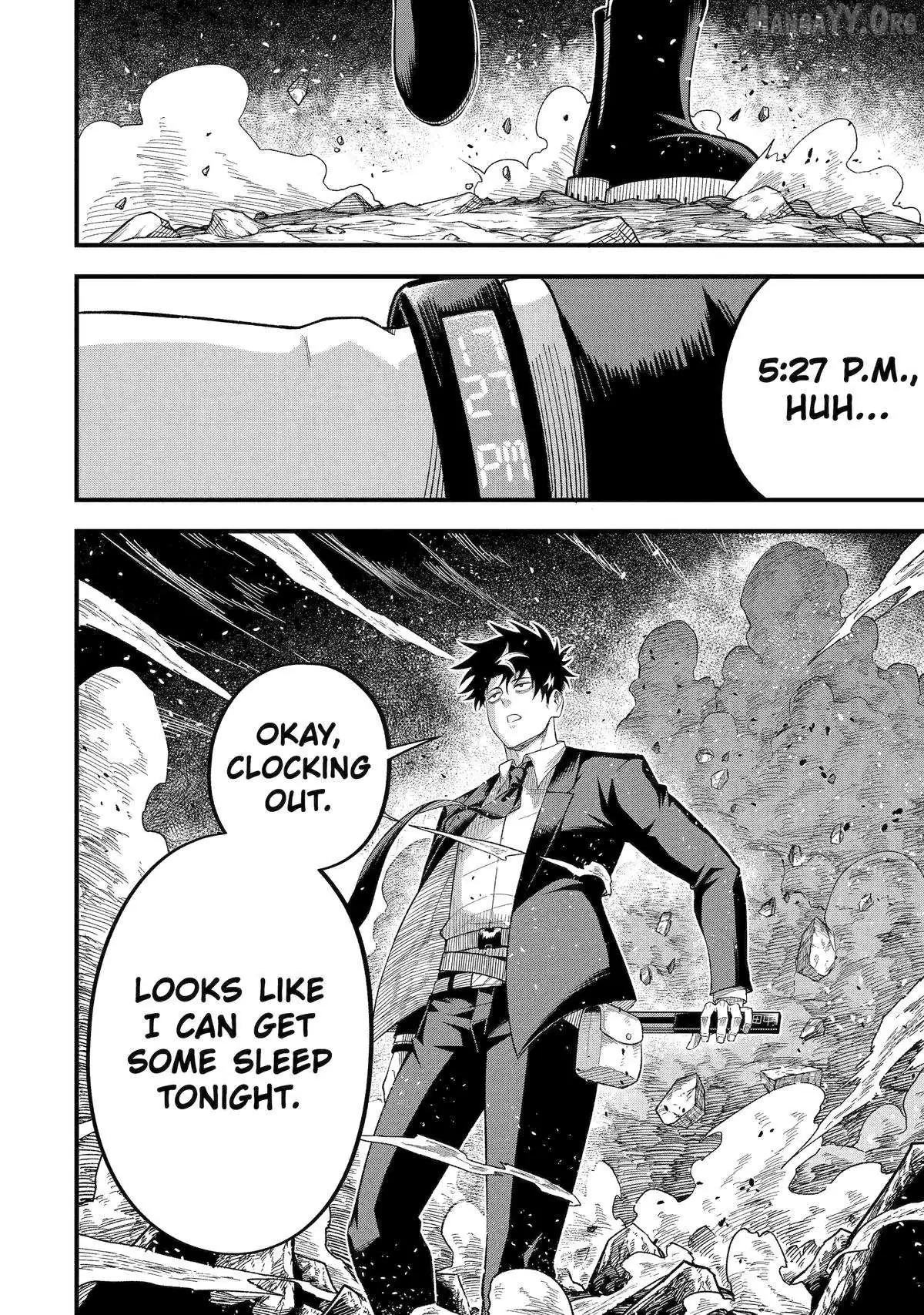 Shachiku Kensei, Haishinsha ni Naru: Black Guild Kaishain, Ukkari Kaisha-you Kaisen de S-kyuu Monster o Aite ni Musou Suru Tokoro o Zenkoku Haishin Shiteshimau Chapter 13 — Page 39