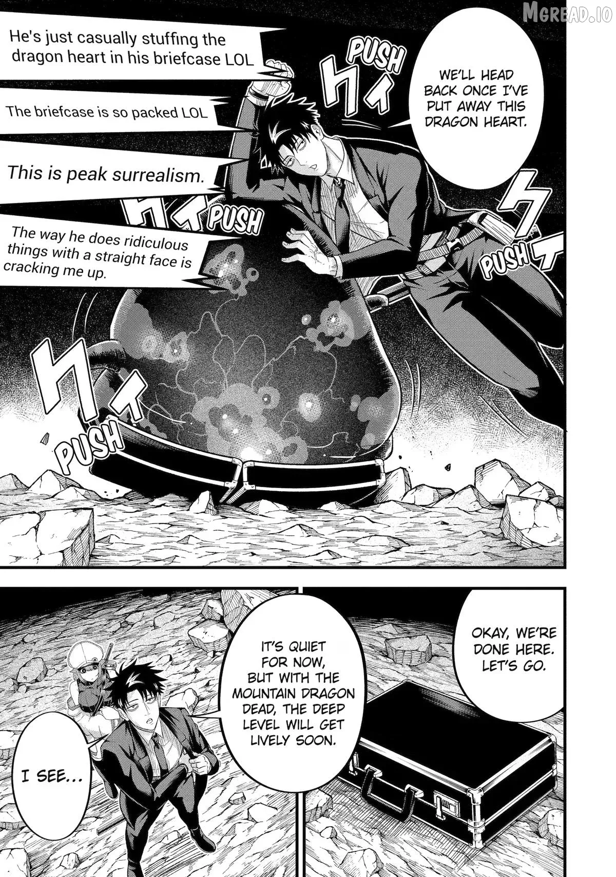 Shachiku Kensei, Haishinsha ni Naru: Black Guild Kaishain, Ukkari Kaisha-you Kaisen de S-kyuu Monster o Aite ni Musou Suru Tokoro o Zenkoku Haishin Shiteshimau Chapter 14 — Page 11