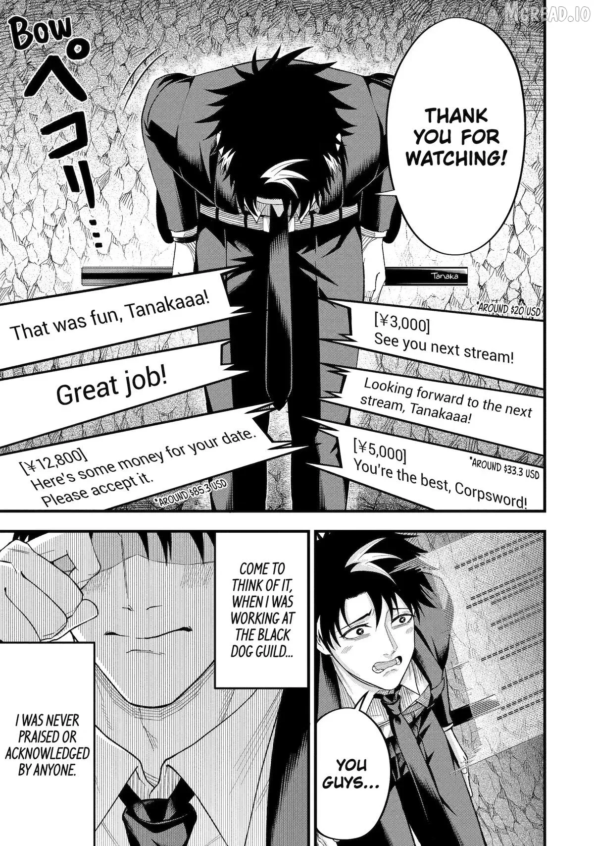 Shachiku Kensei, Haishinsha ni Naru: Black Guild Kaishain, Ukkari Kaisha-you Kaisen de S-kyuu Monster o Aite ni Musou Suru Tokoro o Zenkoku Haishin Shiteshimau Chapter 14 — Page 19