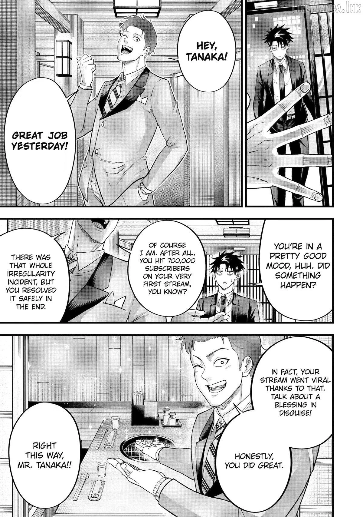 Shachiku Kensei, Haishinsha ni Naru: Black Guild Kaishain, Ukkari Kaisha-you Kaisen de S-kyuu Monster o Aite ni Musou Suru Tokoro o Zenkoku Haishin Shiteshimau Chapter 15 — Page 9