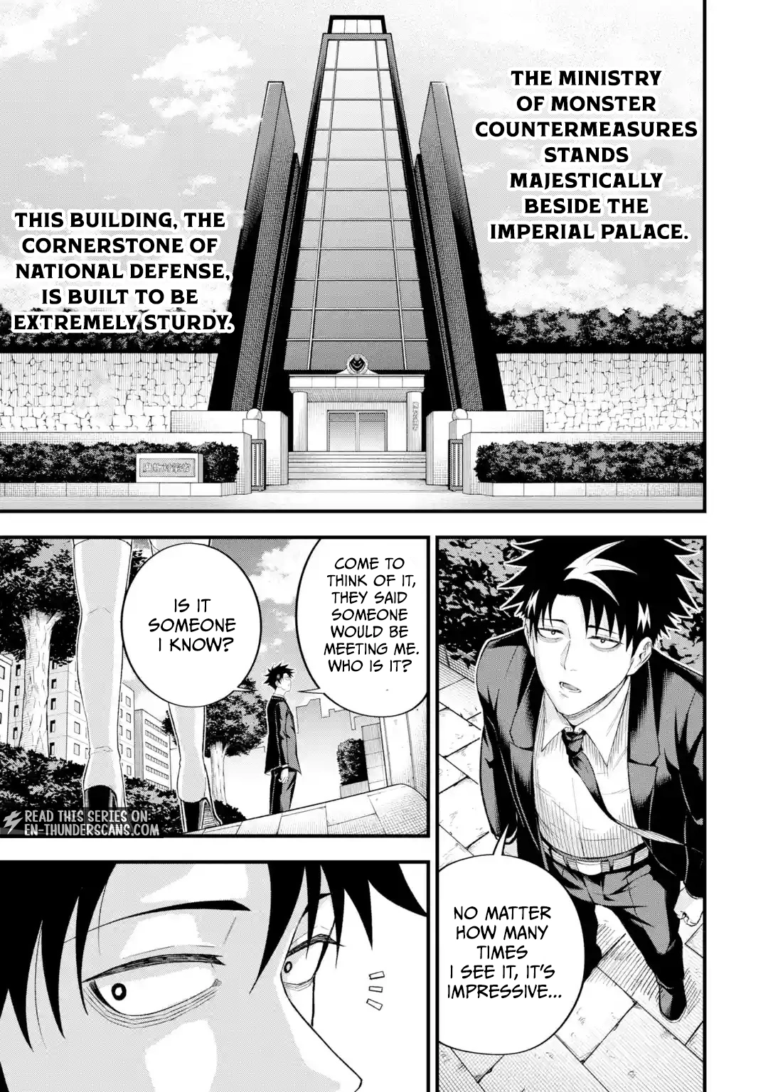 Shachiku Kensei, Haishinsha ni Naru: Black Guild Kaishain, Ukkari Kaisha-you Kaisen de S-kyuu Monster o Aite ni Musou Suru Tokoro o Zenkoku Haishin Shiteshimau Chapter 16.1 — Page 5