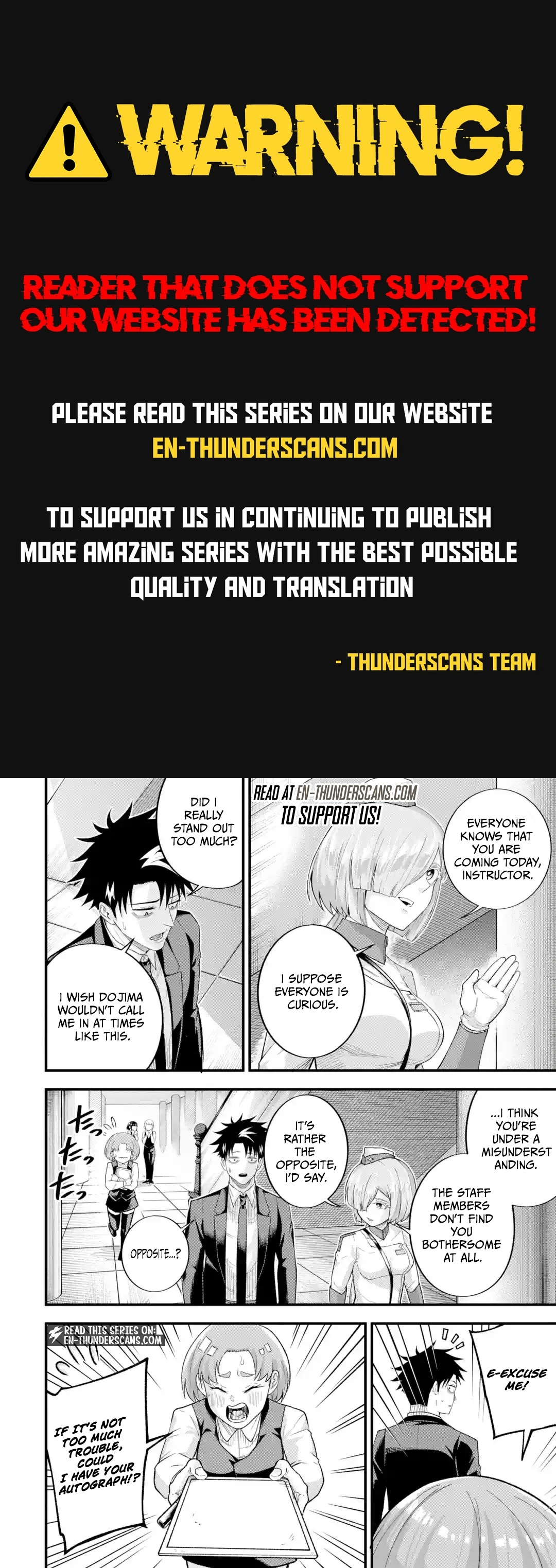 Shachiku Kensei, Haishinsha ni Naru: Black Guild Kaishain, Ukkari Kaisha-you Kaisen de S-kyuu Monster o Aite ni Musou Suru Tokoro o Zenkoku Haishin Shiteshimau Chapter 16.2 — Page 1