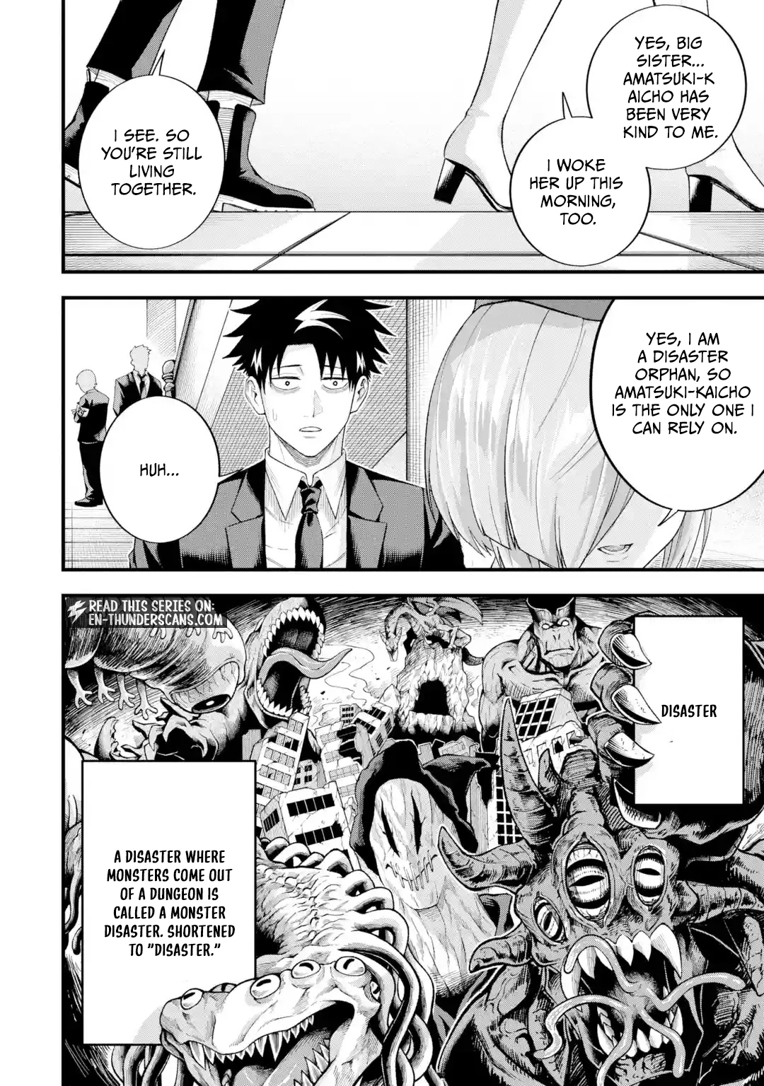 Shachiku Kensei, Haishinsha ni Naru: Black Guild Kaishain, Ukkari Kaisha-you Kaisen de S-kyuu Monster o Aite ni Musou Suru Tokoro o Zenkoku Haishin Shiteshimau Chapter 16.2 — Page 3