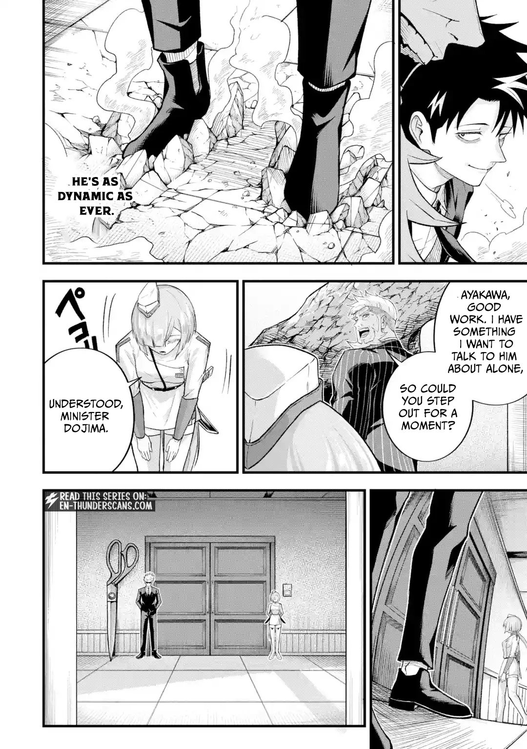 Shachiku Kensei, Haishinsha ni Naru: Black Guild Kaishain, Ukkari Kaisha-you Kaisen de S-kyuu Monster o Aite ni Musou Suru Tokoro o Zenkoku Haishin Shiteshimau Chapter 16.2 — Page 11