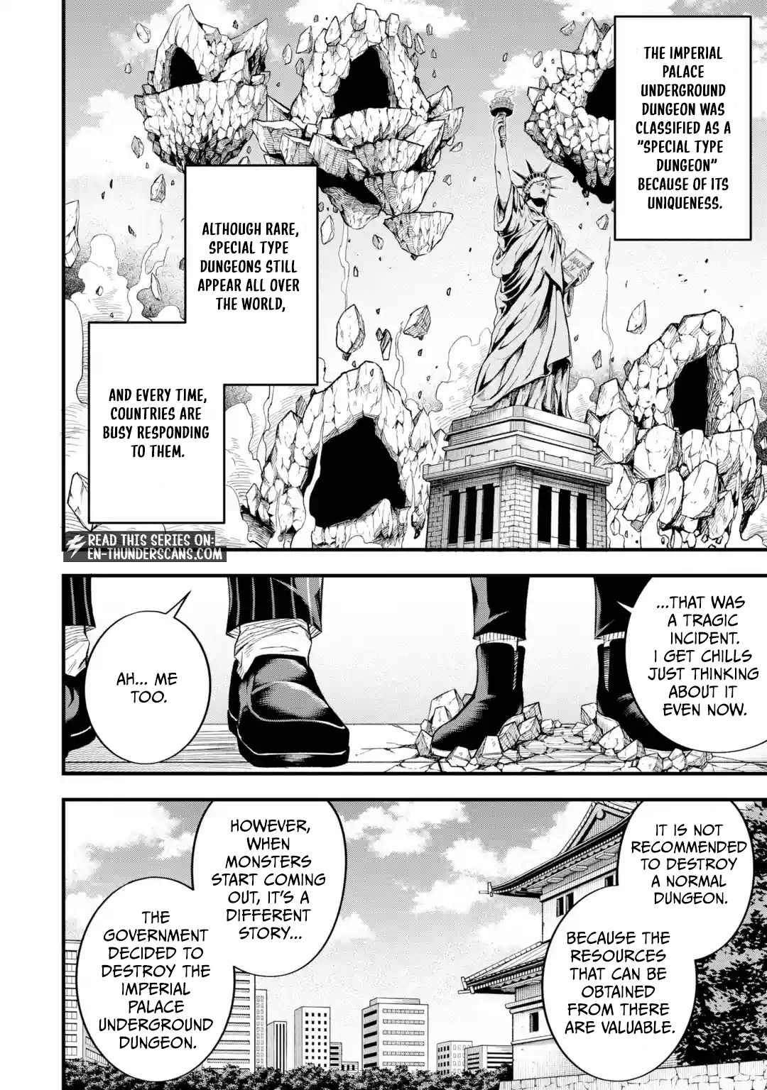 Shachiku Kensei, Haishinsha ni Naru: Black Guild Kaishain, Ukkari Kaisha-you Kaisen de S-kyuu Monster o Aite ni Musou Suru Tokoro o Zenkoku Haishin Shiteshimau Chapter 16.3 — Page 3