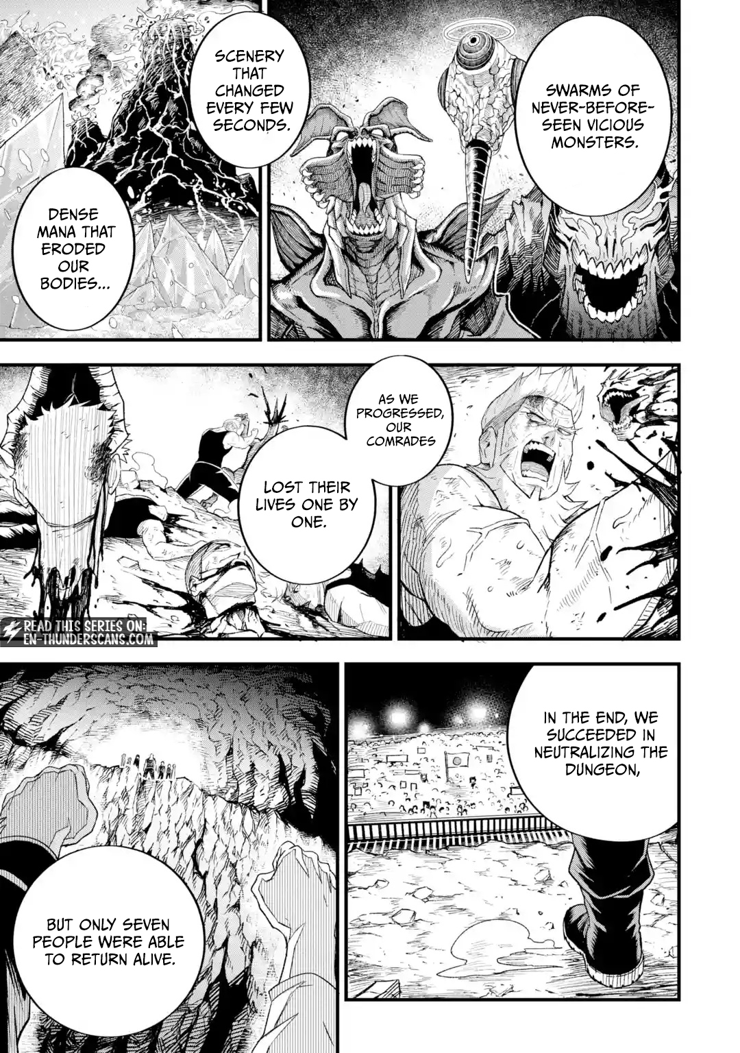 Shachiku Kensei, Haishinsha ni Naru: Black Guild Kaishain, Ukkari Kaisha-you Kaisen de S-kyuu Monster o Aite ni Musou Suru Tokoro o Zenkoku Haishin Shiteshimau Chapter 16.3 — Page 6