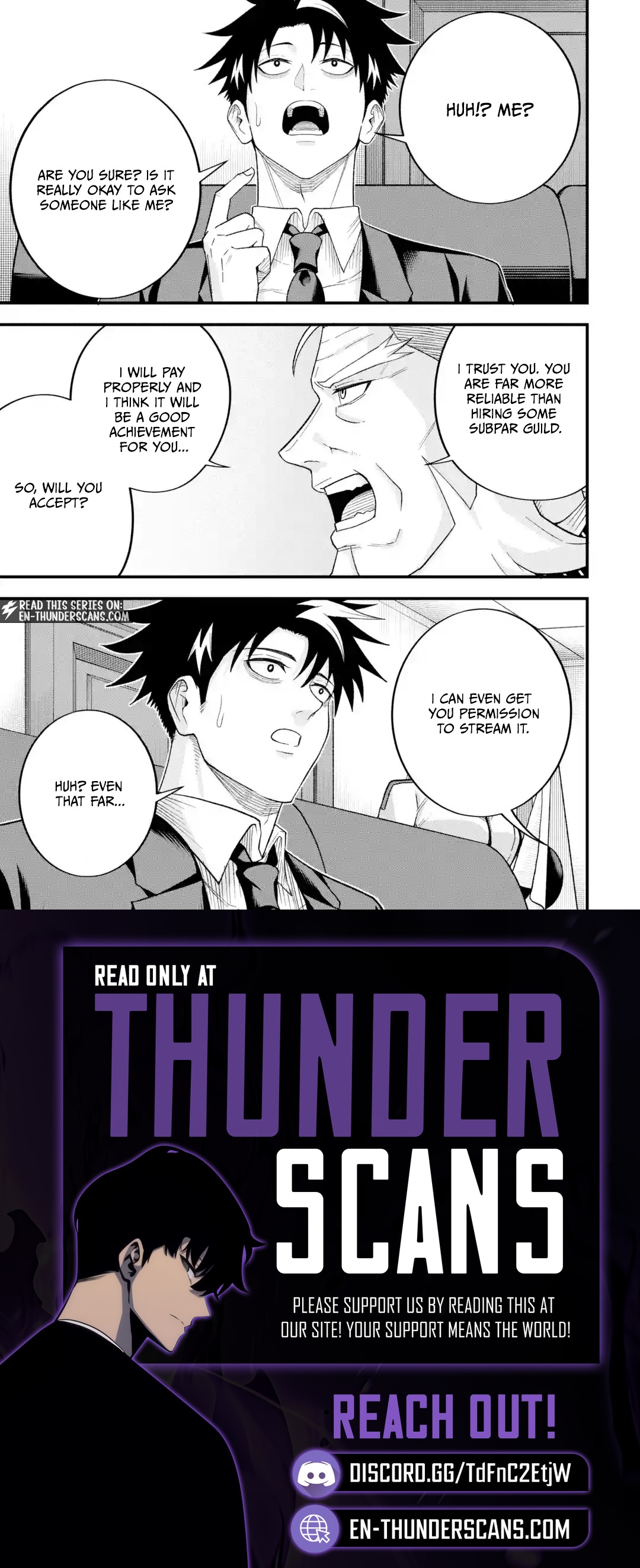 Shachiku Kensei, Haishinsha ni Naru: Black Guild Kaishain, Ukkari Kaisha-you Kaisen de S-kyuu Monster o Aite ni Musou Suru Tokoro o Zenkoku Haishin Shiteshimau Chapter 17 — Page 11