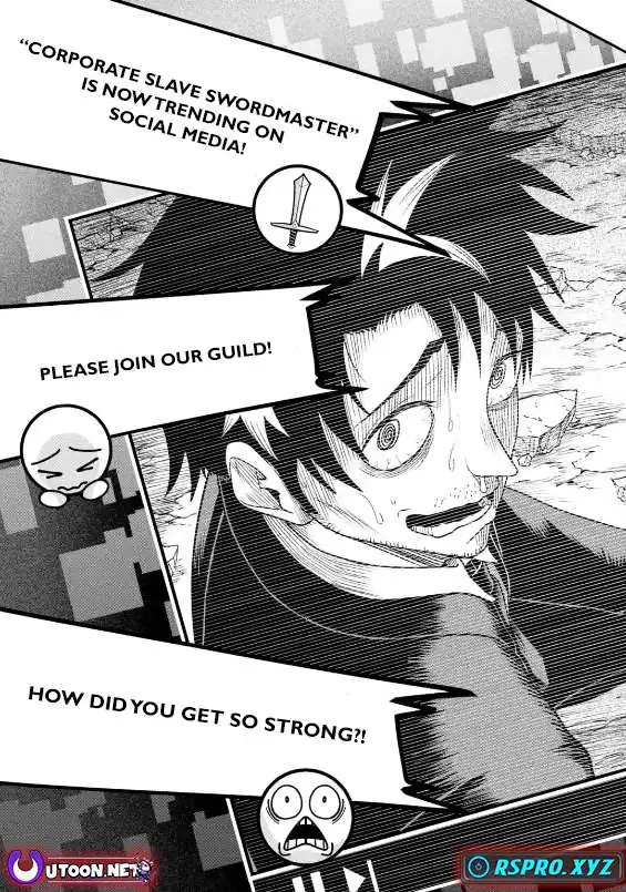 Shachiku Kensei, Haishinsha ni Naru: Black Guild Kaishain, Ukkari Kaisha-you Kaisen de S-kyuu Monster o Aite ni Musou Suru Tokoro o Zenkoku Haishin Shiteshimau Chapter 2.4 — Page 14
