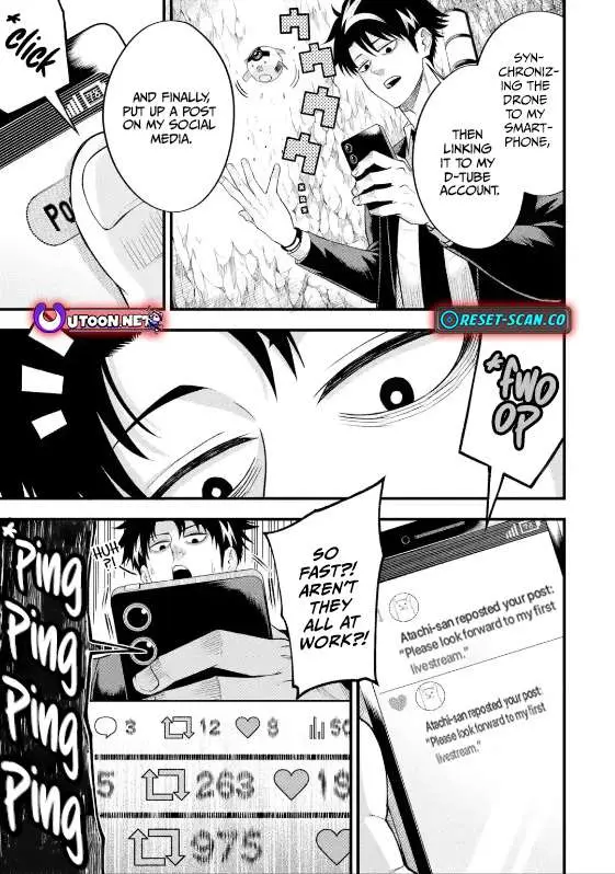 Shachiku Kensei, Haishinsha ni Naru: Black Guild Kaishain, Ukkari Kaisha-you Kaisen de S-kyuu Monster o Aite ni Musou Suru Tokoro o Zenkoku Haishin Shiteshimau Chapter 6.3 — Page 3
