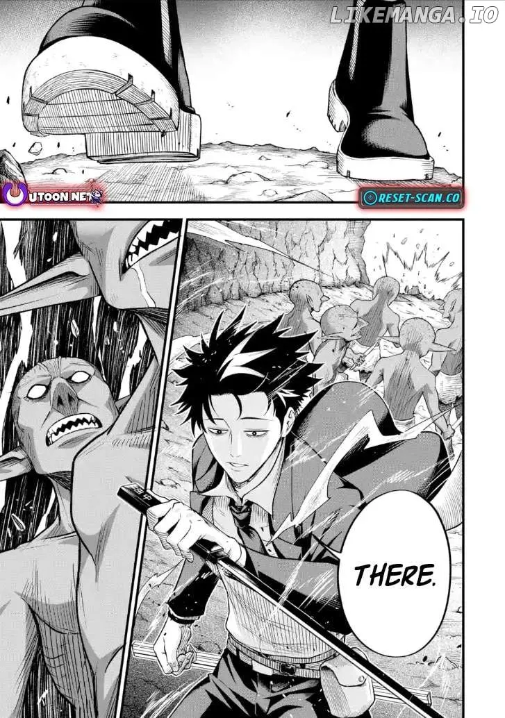 Shachiku Kensei, Haishinsha ni Naru: Black Guild Kaishain, Ukkari Kaisha-you Kaisen de S-kyuu Monster o Aite ni Musou Suru Tokoro o Zenkoku Haishin Shiteshimau Chapter 7.1 — Page 6