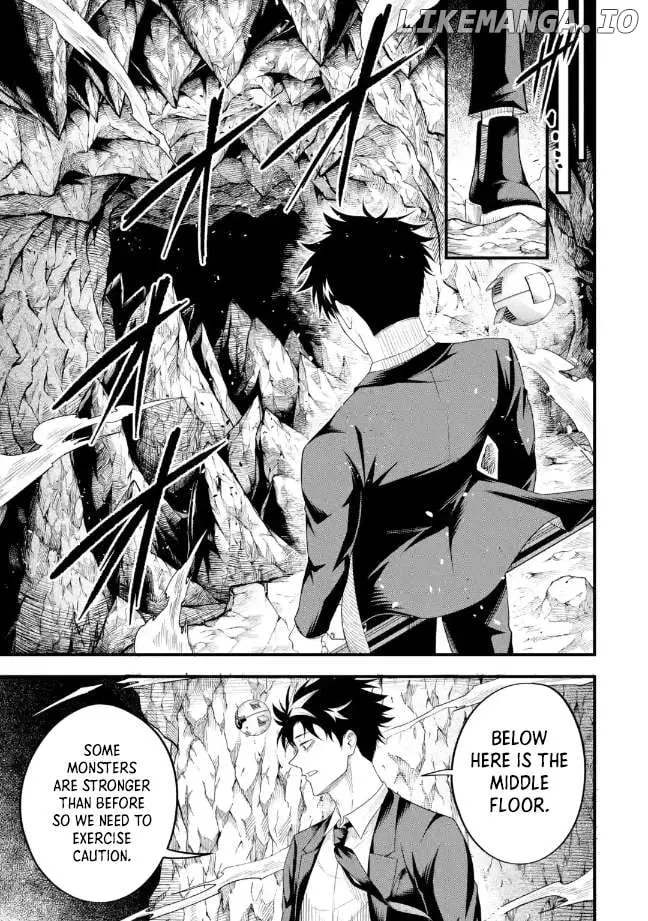 Shachiku Kensei, Haishinsha ni Naru: Black Guild Kaishain, Ukkari Kaisha-you Kaisen de S-kyuu Monster o Aite ni Musou Suru Tokoro o Zenkoku Haishin Shiteshimau Chapter 7.2 — Page 4