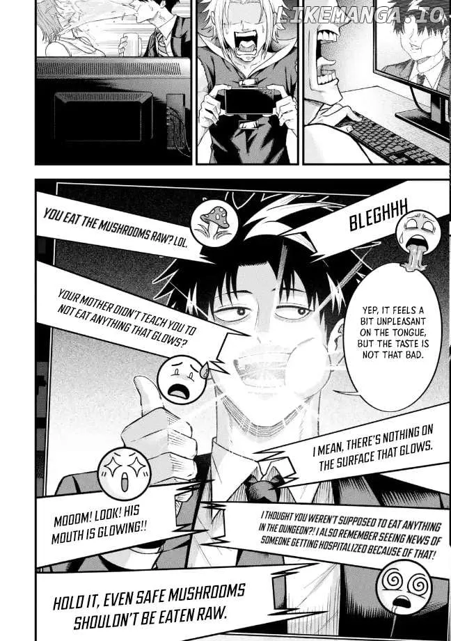 Shachiku Kensei, Haishinsha ni Naru: Black Guild Kaishain, Ukkari Kaisha-you Kaisen de S-kyuu Monster o Aite ni Musou Suru Tokoro o Zenkoku Haishin Shiteshimau Chapter 7.2 — Page 13