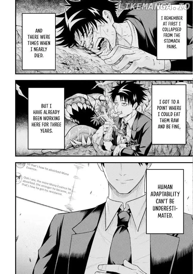 Shachiku Kensei, Haishinsha ni Naru: Black Guild Kaishain, Ukkari Kaisha-you Kaisen de S-kyuu Monster o Aite ni Musou Suru Tokoro o Zenkoku Haishin Shiteshimau Chapter 7.2 — Page 15