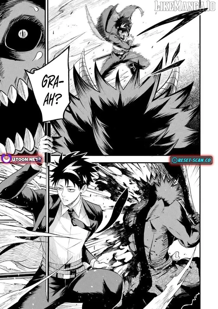 Shachiku Kensei, Haishinsha ni Naru: Black Guild Kaishain, Ukkari Kaisha-you Kaisen de S-kyuu Monster o Aite ni Musou Suru Tokoro o Zenkoku Haishin Shiteshimau Chapter 8.2 — Page 9