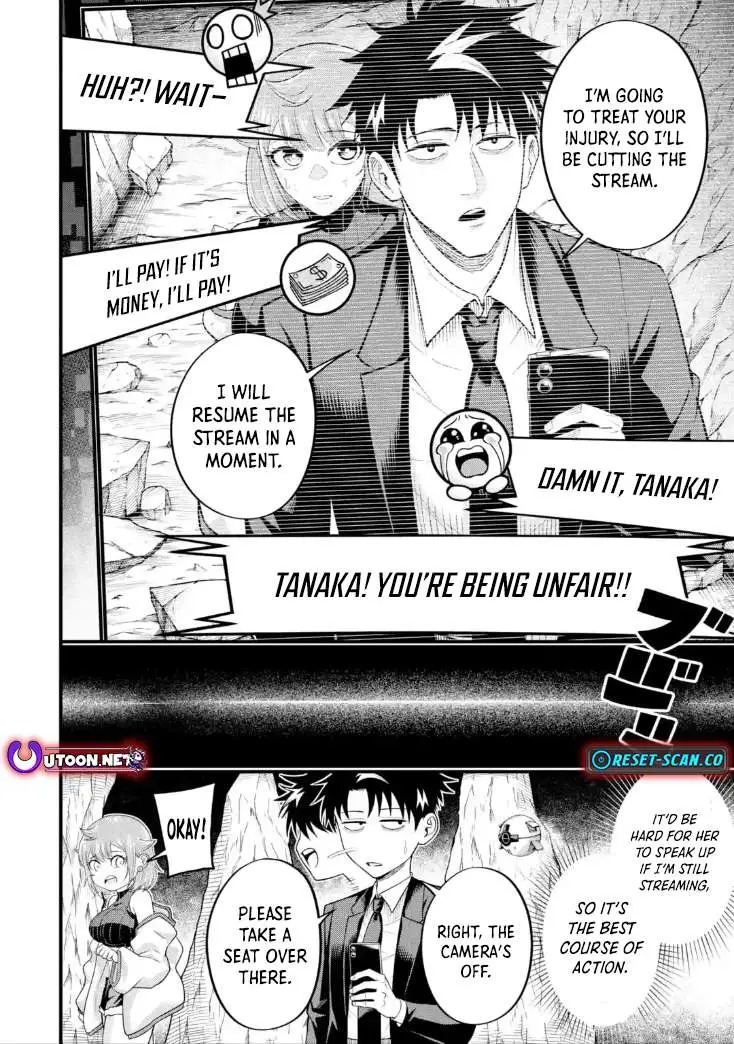 Shachiku Kensei, Haishinsha ni Naru: Black Guild Kaishain, Ukkari Kaisha-you Kaisen de S-kyuu Monster o Aite ni Musou Suru Tokoro o Zenkoku Haishin Shiteshimau Chapter 8.3 — Page 14