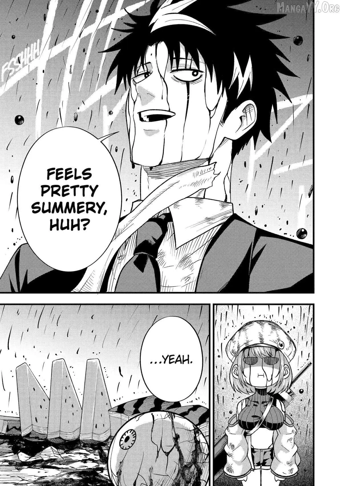 Shachiku Kensei, Haishinsha ni Naru: Black Guild Kaishain, Ukkari Kaisha-you Kaisen de S-kyuu Monster o Aite ni Musou Suru Tokoro o Zenkoku Haishin Shiteshimau Chapter 9.5 — Page 9