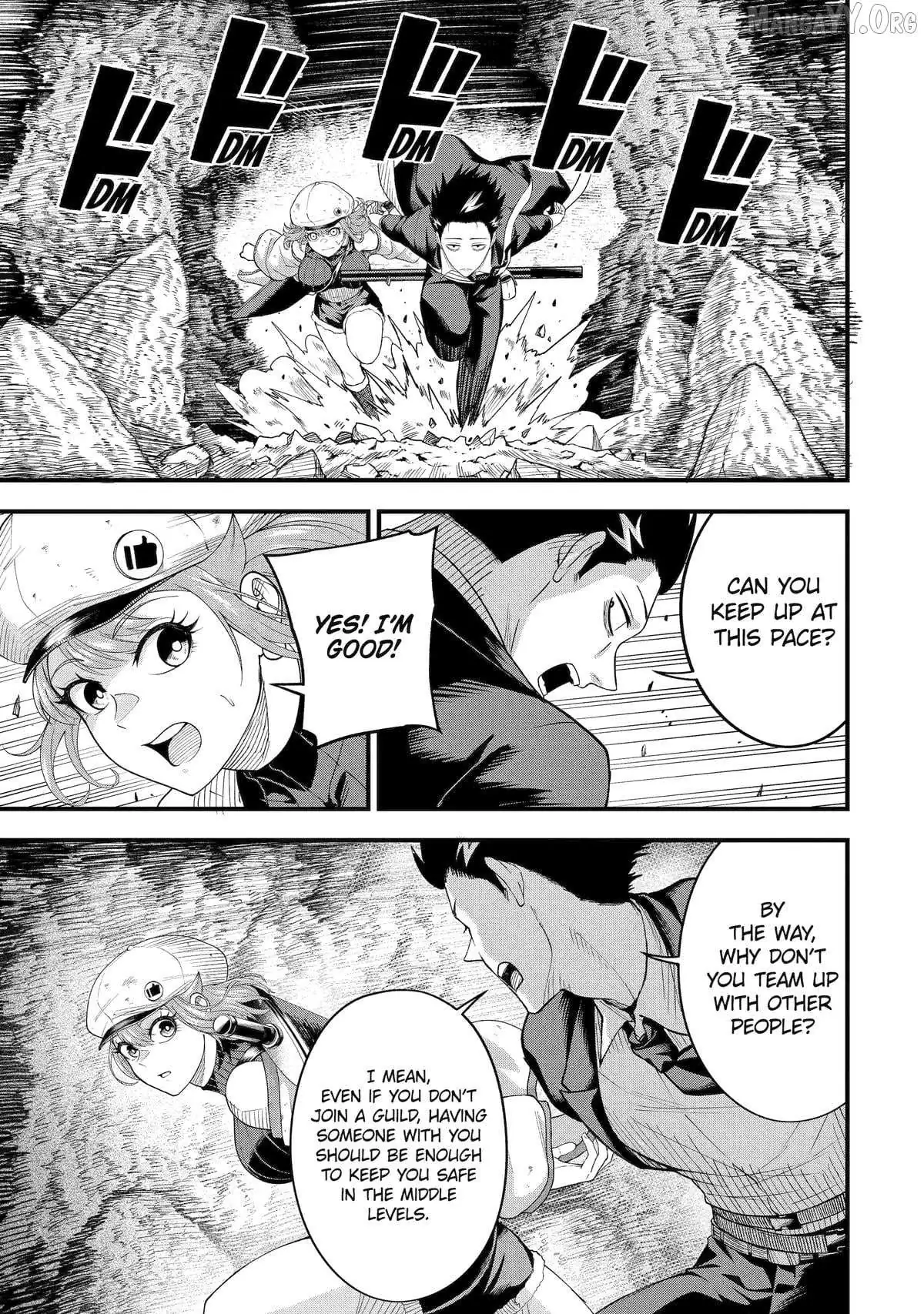 Shachiku Kensei, Haishinsha ni Naru: Black Guild Kaishain, Ukkari Kaisha-you Kaisen de S-kyuu Monster o Aite ni Musou Suru Tokoro o Zenkoku Haishin Shiteshimau Chapter 9 — Page 5