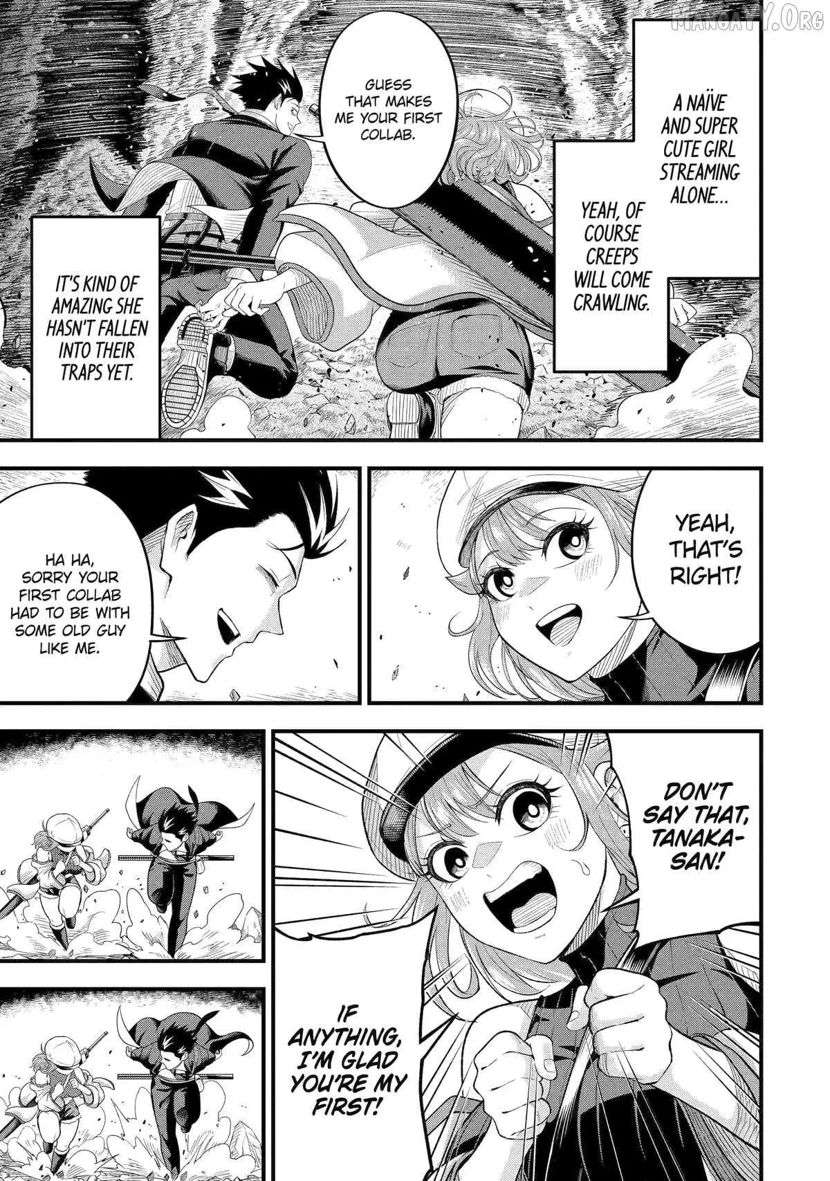 Shachiku Kensei, Haishinsha ni Naru: Black Guild Kaishain, Ukkari Kaisha-you Kaisen de S-kyuu Monster o Aite ni Musou Suru Tokoro o Zenkoku Haishin Shiteshimau Chapter 9 — Page 7