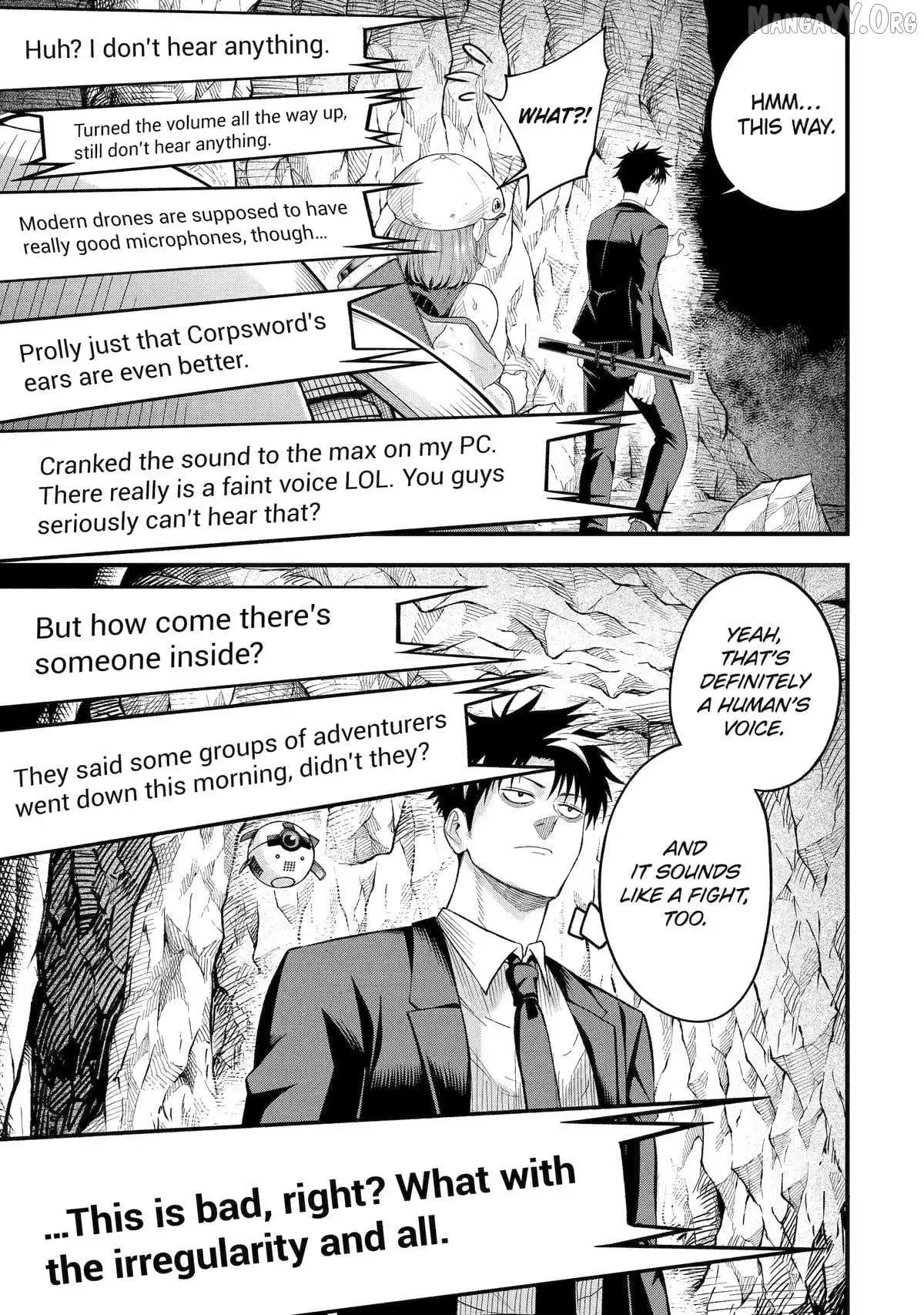 Shachiku Kensei, Haishinsha ni Naru: Black Guild Kaishain, Ukkari Kaisha-you Kaisen de S-kyuu Monster o Aite ni Musou Suru Tokoro o Zenkoku Haishin Shiteshimau Chapter 9 — Page 11