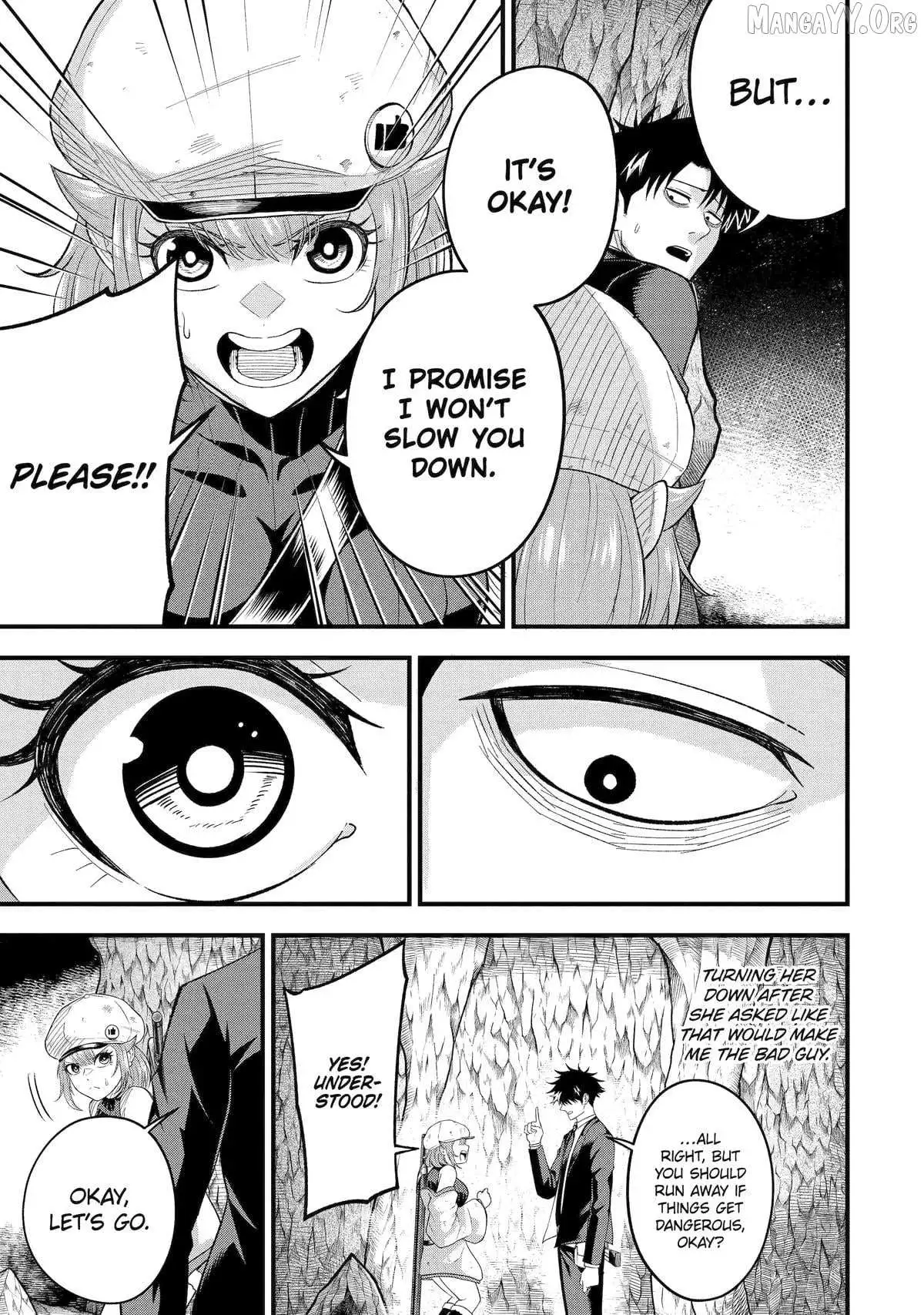 Shachiku Kensei, Haishinsha ni Naru: Black Guild Kaishain, Ukkari Kaisha-you Kaisen de S-kyuu Monster o Aite ni Musou Suru Tokoro o Zenkoku Haishin Shiteshimau Chapter 9 — Page 13