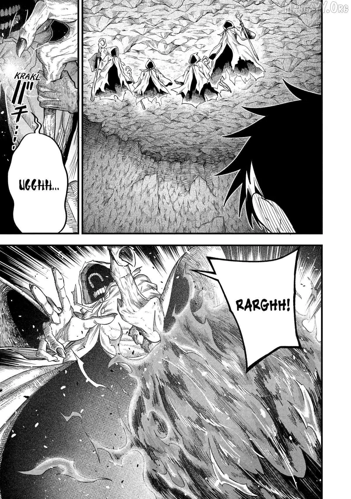 Shachiku Kensei, Haishinsha ni Naru: Black Guild Kaishain, Ukkari Kaisha-you Kaisen de S-kyuu Monster o Aite ni Musou Suru Tokoro o Zenkoku Haishin Shiteshimau Chapter 9 — Page 32
