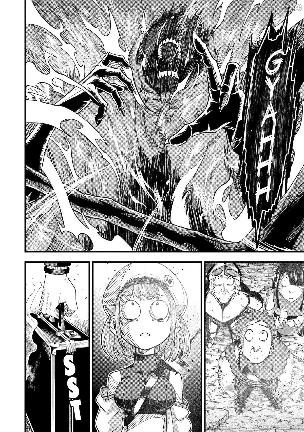 Shachiku Kensei, Haishinsha ni Naru: Black Guild Kaishain, Ukkari Kaisha-you Kaisen de S-kyuu Monster o Aite ni Musou Suru Tokoro o Zenkoku Haishin Shiteshimau Chapter 9 — Page 36