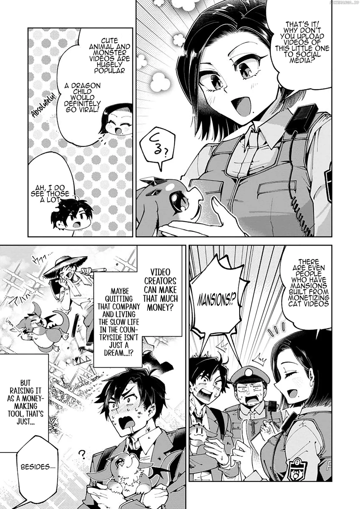 Shachiku no Ore, Dragon ni Natsukareta node Pet Haishin wo Hajimemasu ~Chibikko Dragon to Monster Bokujou Life~ Chapter 1 — Page 17