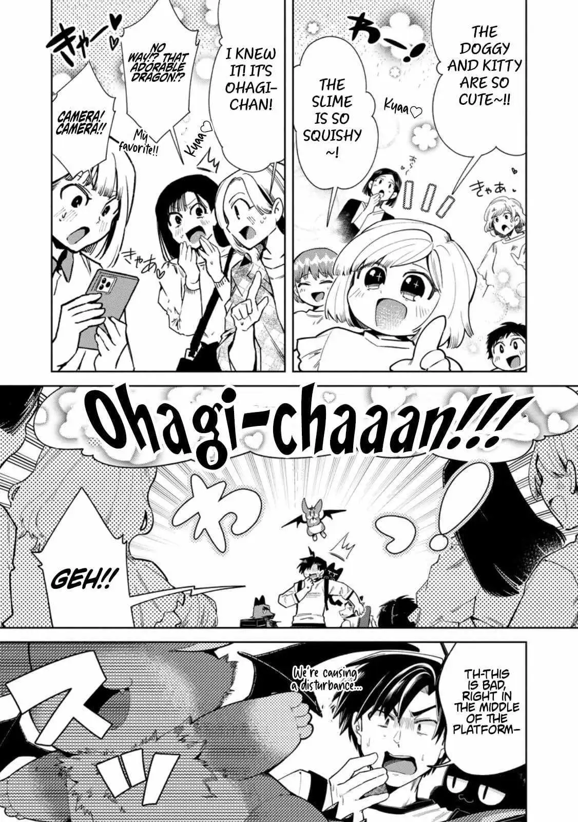 Shachiku no Ore, Dragon ni Natsukareta node Pet Haishin wo Hajimemasu ~Chibikko Dragon to Monster Bokujou Life~ Chapter 11.3 — Page 3